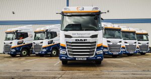 6 DAF Trucks for JLM Transport