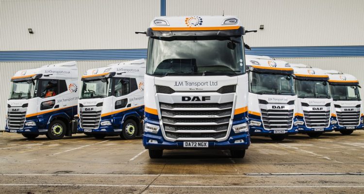 6 DAF Trucks for JLM Transport