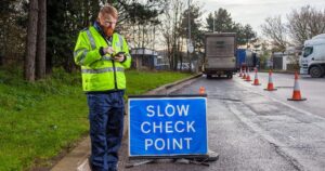 DVSA Roadside Check Point