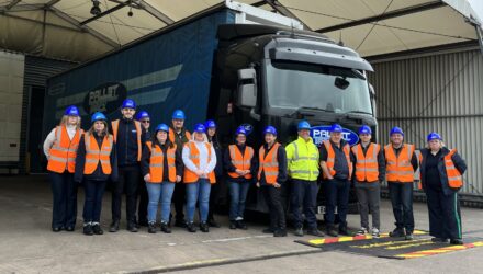 Pallet-Track hosted a road safety training day