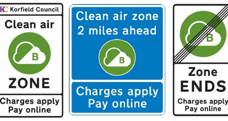 Clean Air Zone Signs