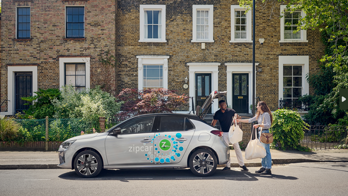 Zipcar elecrtric car sharing