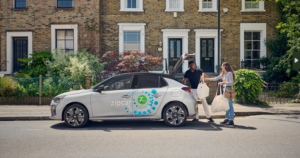 Zipcar elecrtric car sharing
