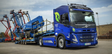 Nationwide Platforms' new Volvo FM Electric 4x2 tractor unit