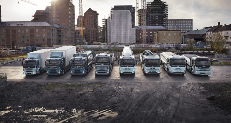Electric Volvo Trucks for Holcim