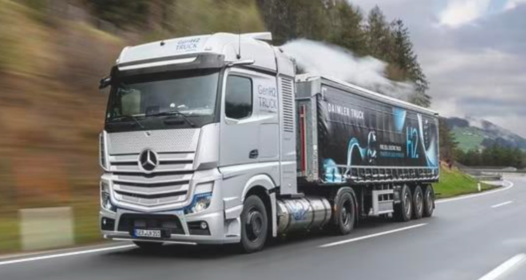 Mercedes-Benz hydrogen truck