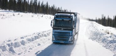 Hydrogen Powered Volvo Truck testing