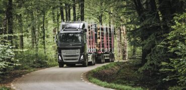Volvo Electric timber truck