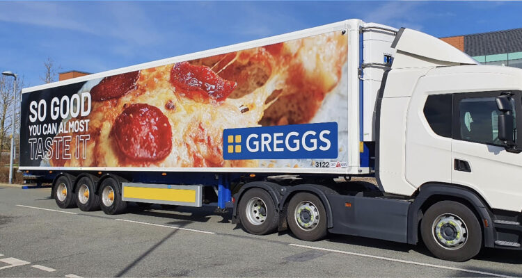 Longer Semi-Trailer Greggs