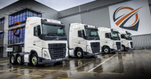 EV Cargo has taken delivery of 10 new Volvo FH with I-Save 460 6x2 tractor units