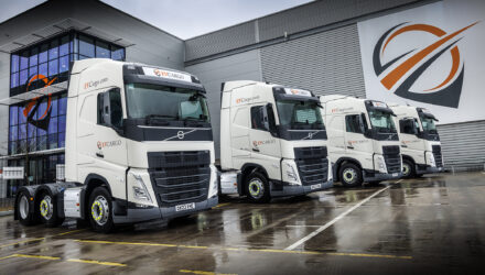 EV Cargo has taken delivery of 10 new Volvo FH with I-Save 460 6x2 tractor units