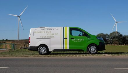 Carrier Transicold refrigerated van