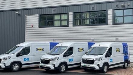 DX (Group) plc - New electric vehicles serving IKEA deliveries