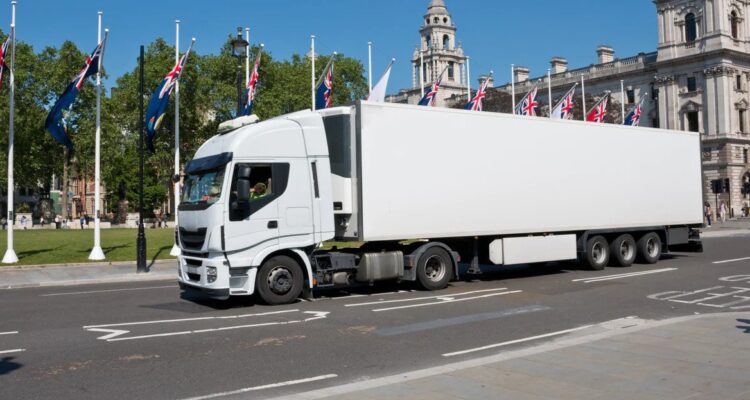 Direct Vision Standard White Truck