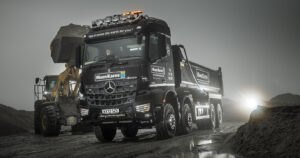 Maen Karne moves the earth with another reliable Mercedes-Benz Arocs from City West Commercials