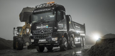 Maen Karne moves the earth with another reliable Mercedes-Benz Arocs from City West Commercials