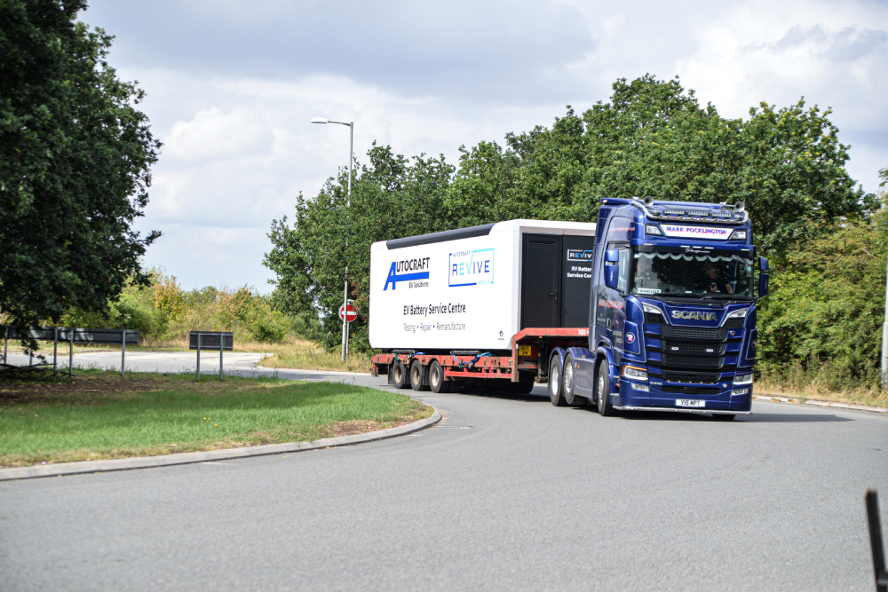 Mobile Container on truck