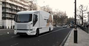 Tevva 7.5t electric truck in London