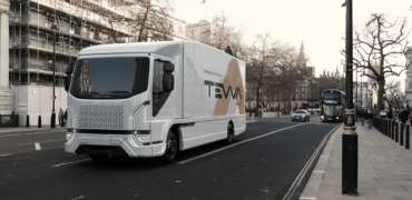 Tevva 7.5t electric truck in London