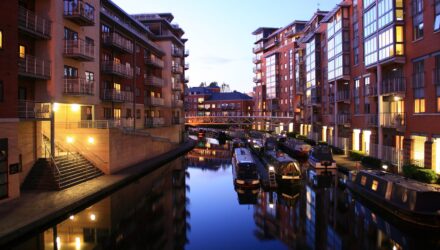 The canals of Birmingham