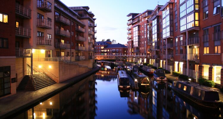 The canals of Birmingham