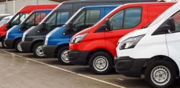 Vans waiting for Class 7 MOTs