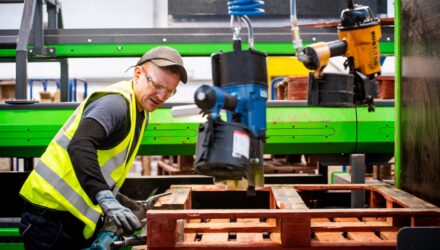 IPP pallets being repaired