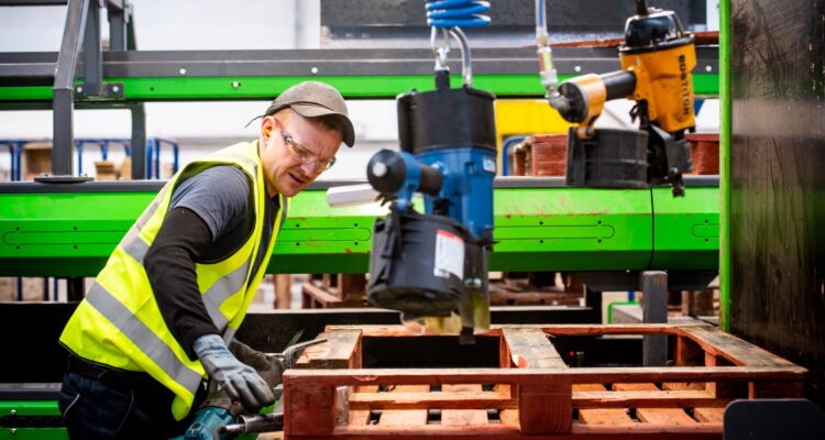 IPP pallets being repaired