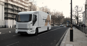 Tevva 7.5t electric truck in London