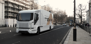 Tevva 7.5t electric truck in London