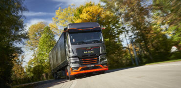 MAN eTruck on the road