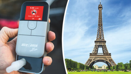 French drink drive limit is lower than England