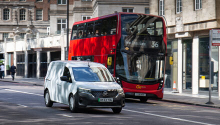 Nissan Townstar EV in London