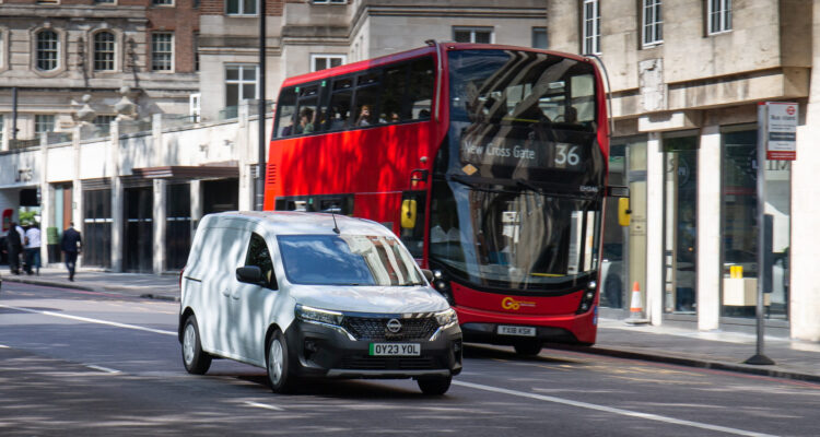 Nissan Townstar EV in London