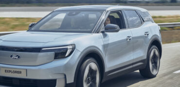 Ford Explorer being driven by Lexie Alford