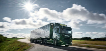 Scania R-series solar powered hybrid electric truck
