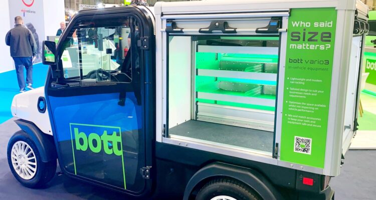 bott elewctric delivery van