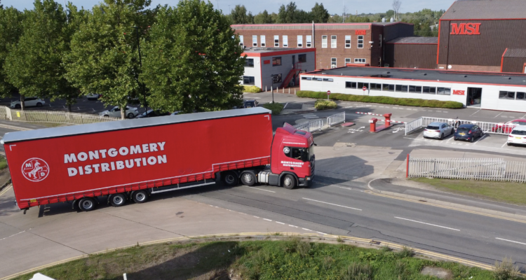 Montgomery Distribution's new logistics hub