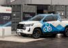 Hydrogen fuel-cell Toyota Hilux prototype