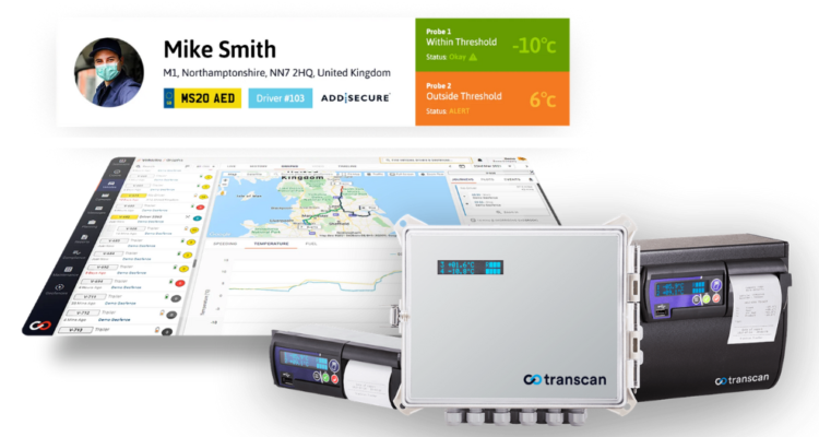 Temperature monitoring Transcan
