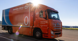 Gebrüder Weiss' hydrogen truck