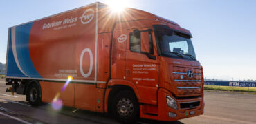 Gebrüder Weiss' hydrogen truck