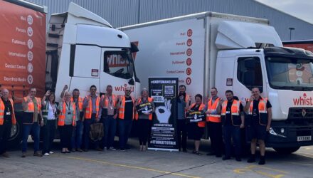 Employees at Whistl's Bolton Depot