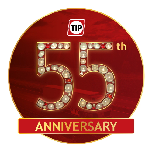 55th Anniversary badge