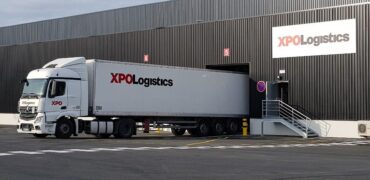 XPO Logistics depot and truck