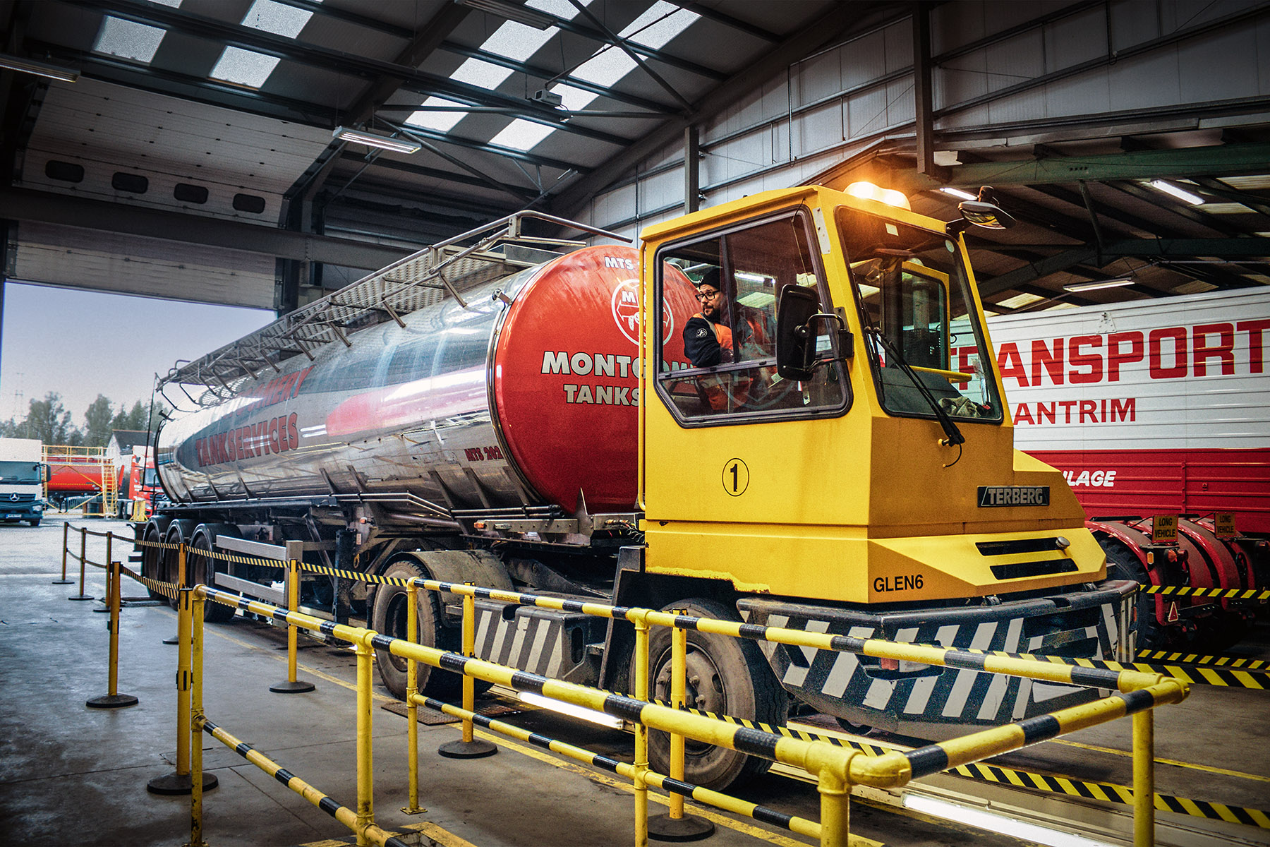 Rockmount Vehicle Maintenance's workshop.
