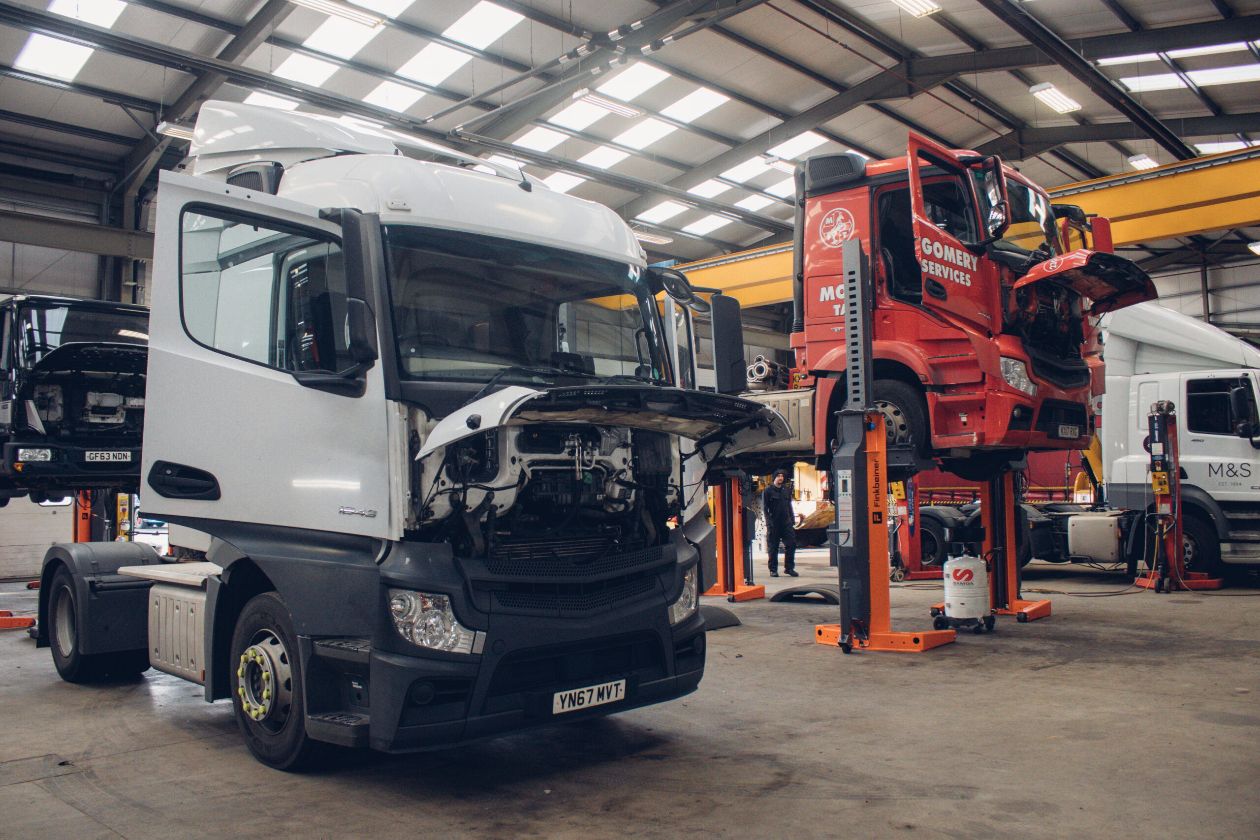 Rockmount Vehicle Maintenance's workshop