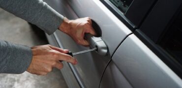 Breaking into a vehicle
