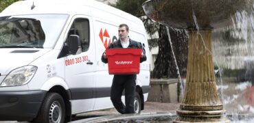 Delivery van