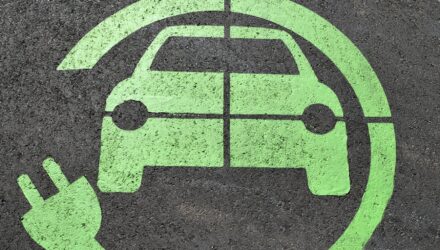 Electric charge logo